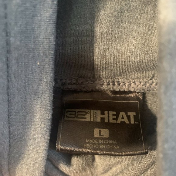 32 DEGREES Womens Heather Iron Curtain Sweater Long Sleeve Cowl Neck NWOT Sz L - Picture 2 of 7